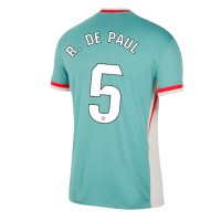 Camisa de time de futebol Atletico Madrid Rodrigo De Paul #5 Replicas 2º Equipamento 2024-25 Manga Curta